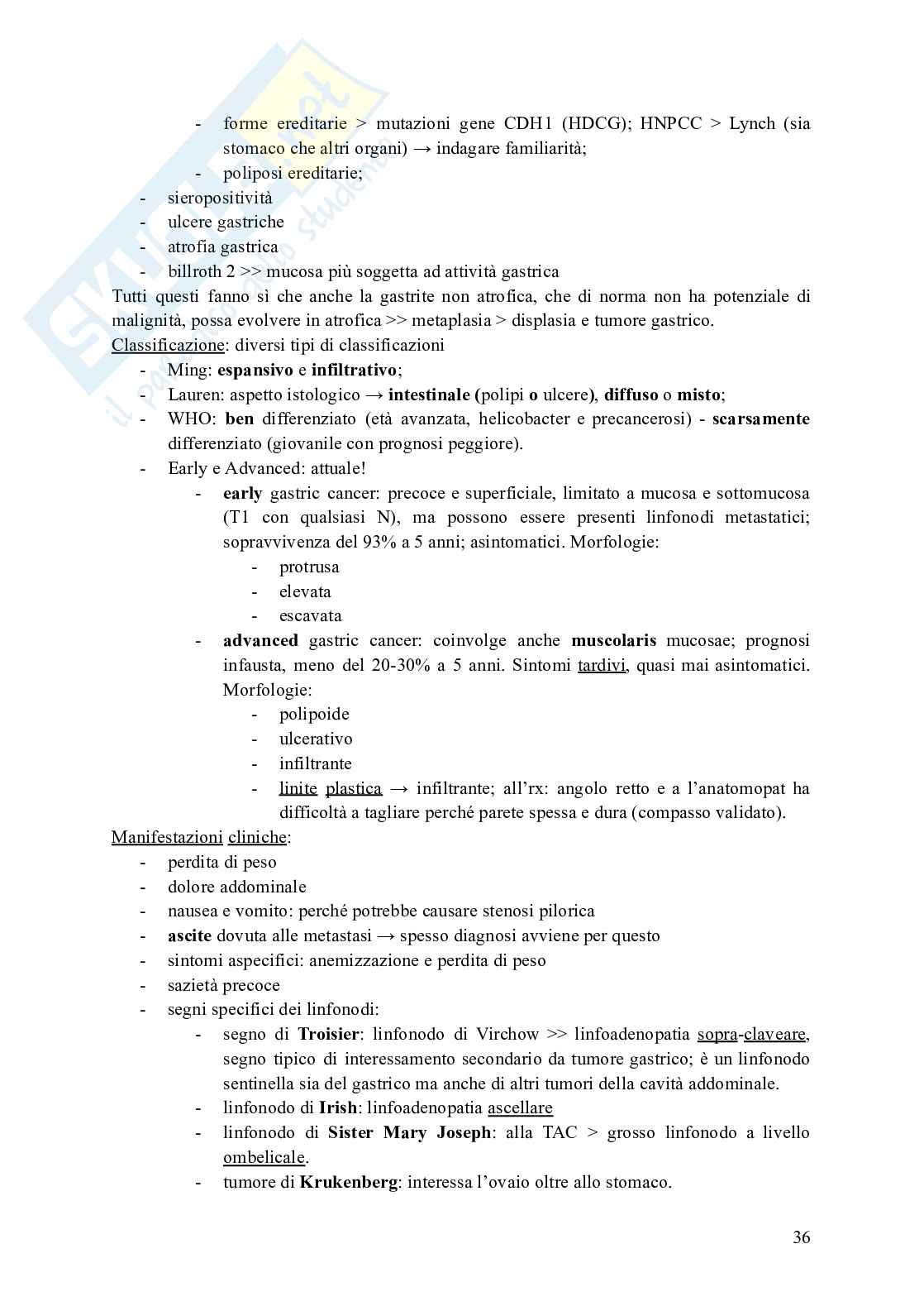 Schemi di Gastroenterologia Pag. 36