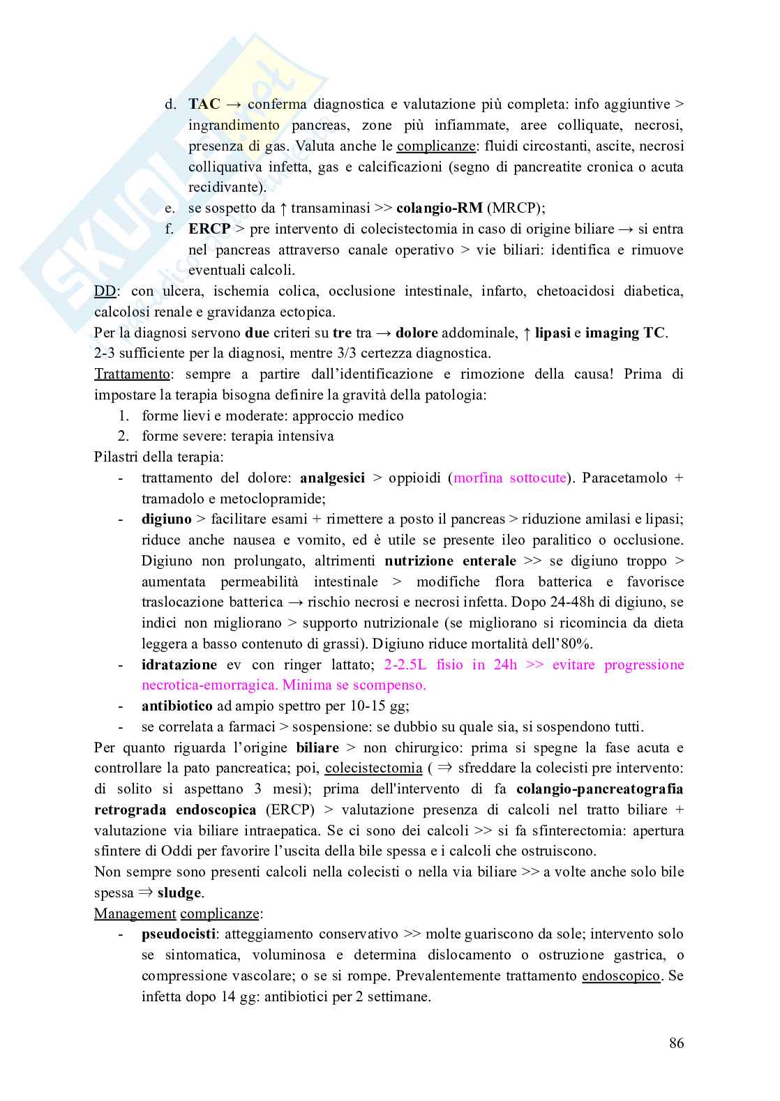 Schemi di Gastroenterologia Pag. 86