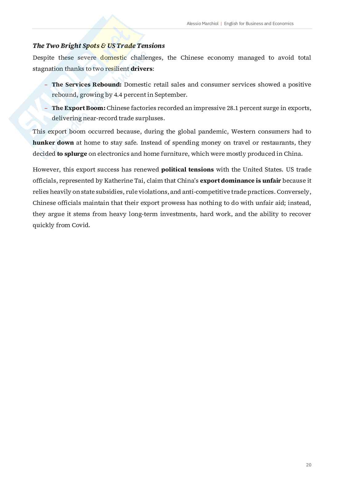 English Business for Economics Pag. 21