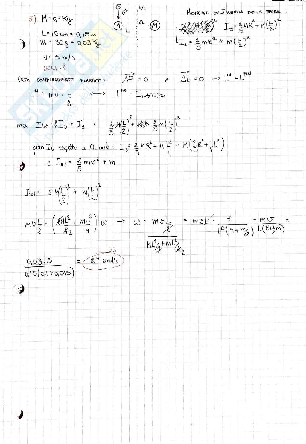 Esercizi svolti d'esame - Fisica 1 Pag. 36