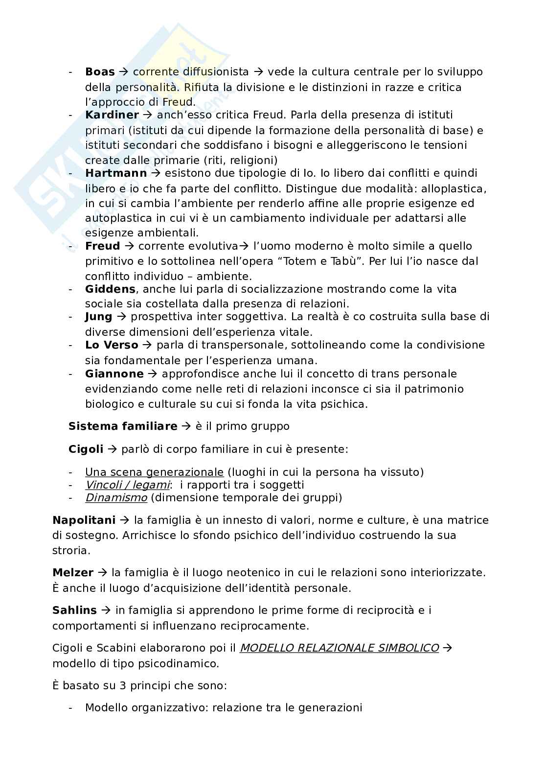 Psicologia dei gruppi concetti chiave della disciplina Pag. 2