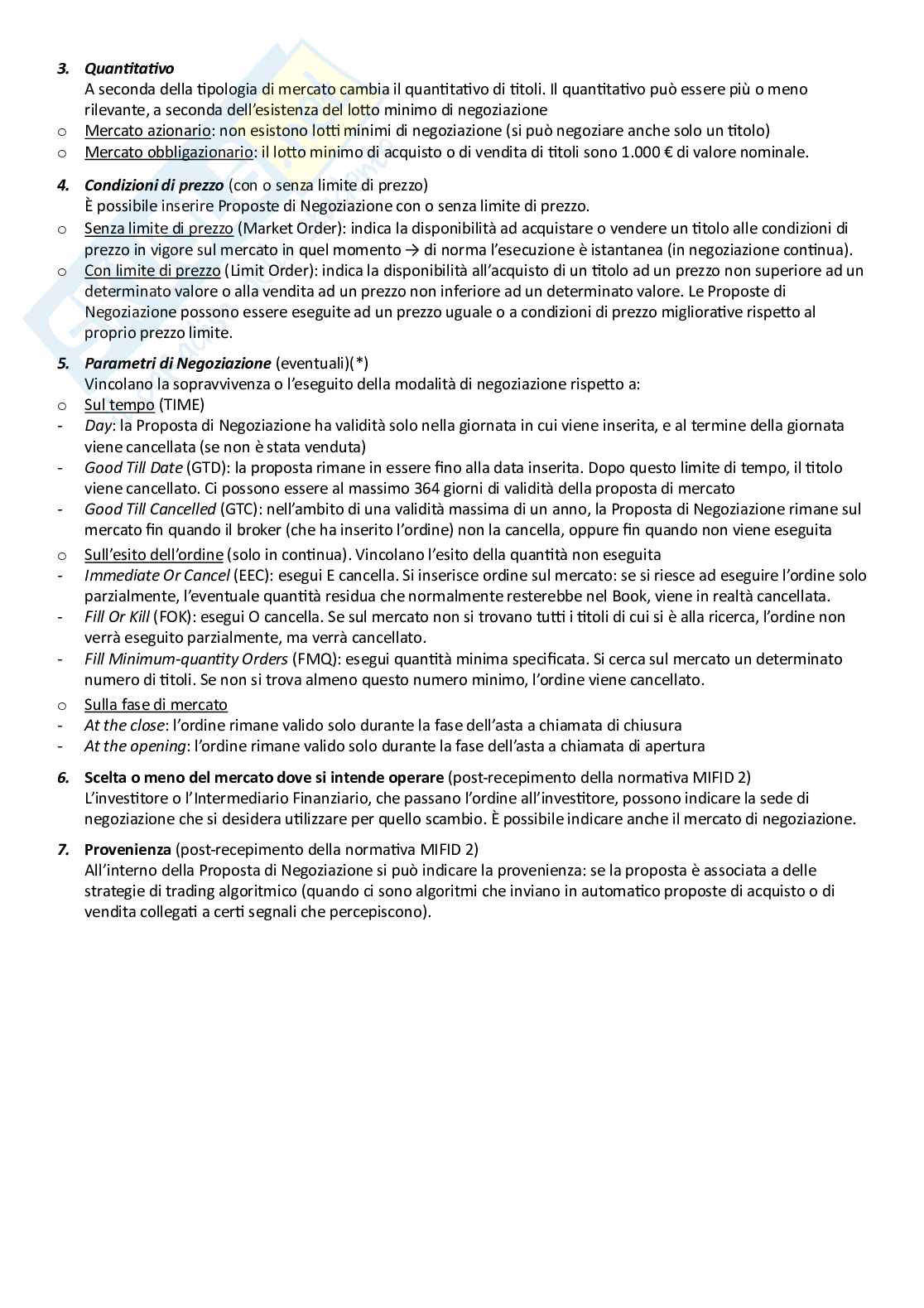 Appunti Economia del mercato mobiliare Pag. 11