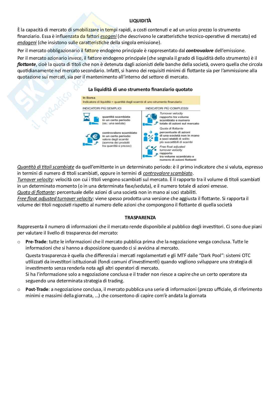 Appunti Economia del mercato mobiliare Pag. 21
