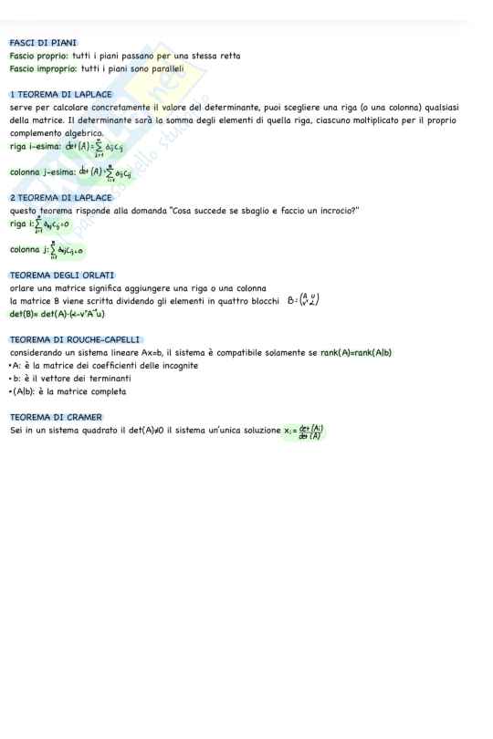 Preparazione esame Geometria I Pag. 6