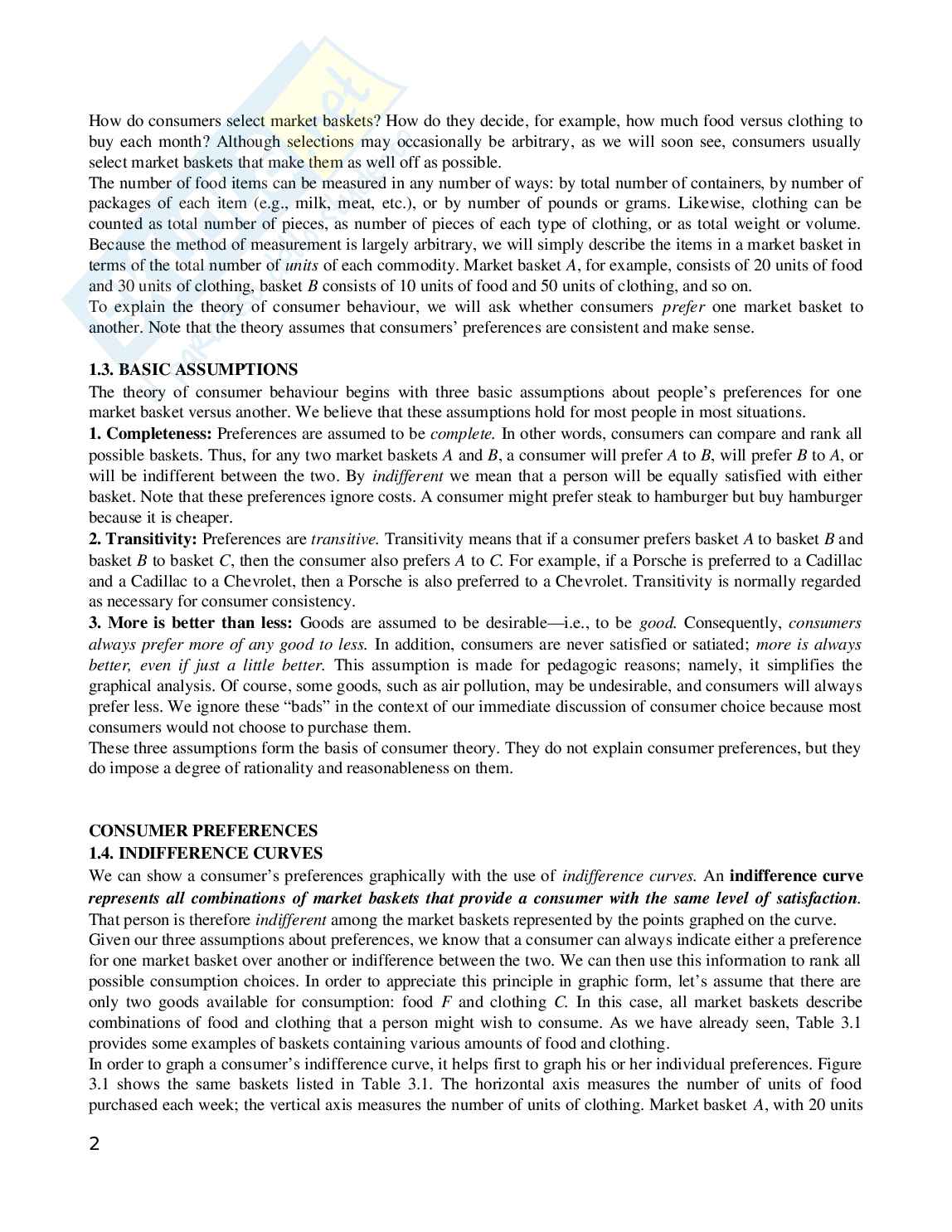 Riassunto Economics of global trade prof. Gianfreda Pag. 2