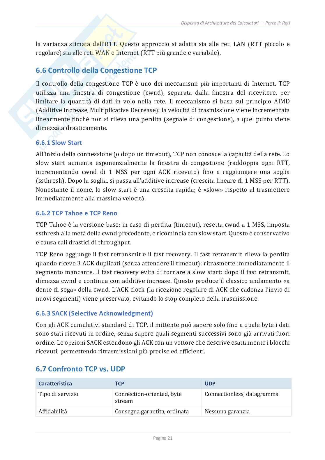 Schemi Architetture dei calcolatori e cloud computing Pag. 56