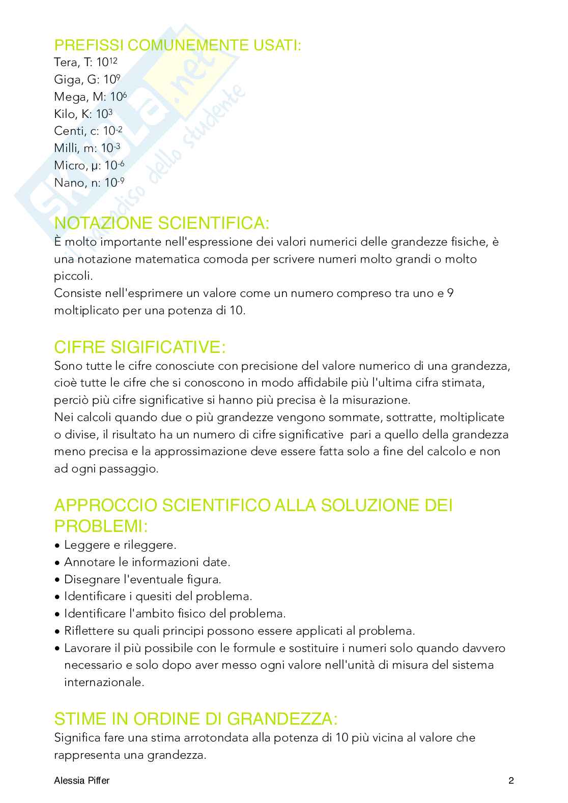 appunti di fisica Pag. 2