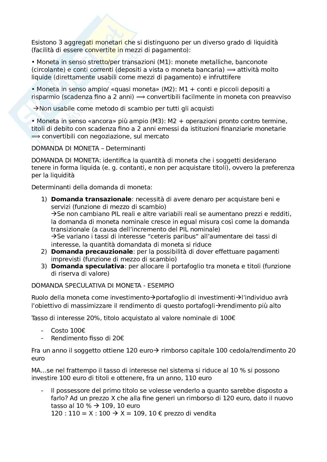 Appunti Economia politica Pag. 66