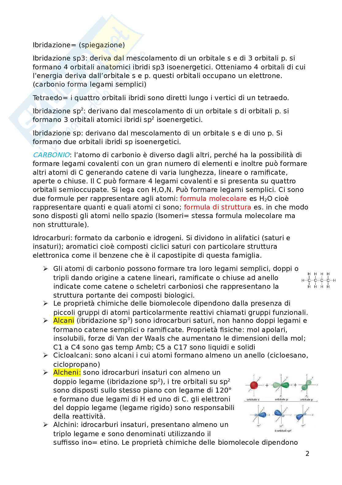 Biochimica  Pag. 2