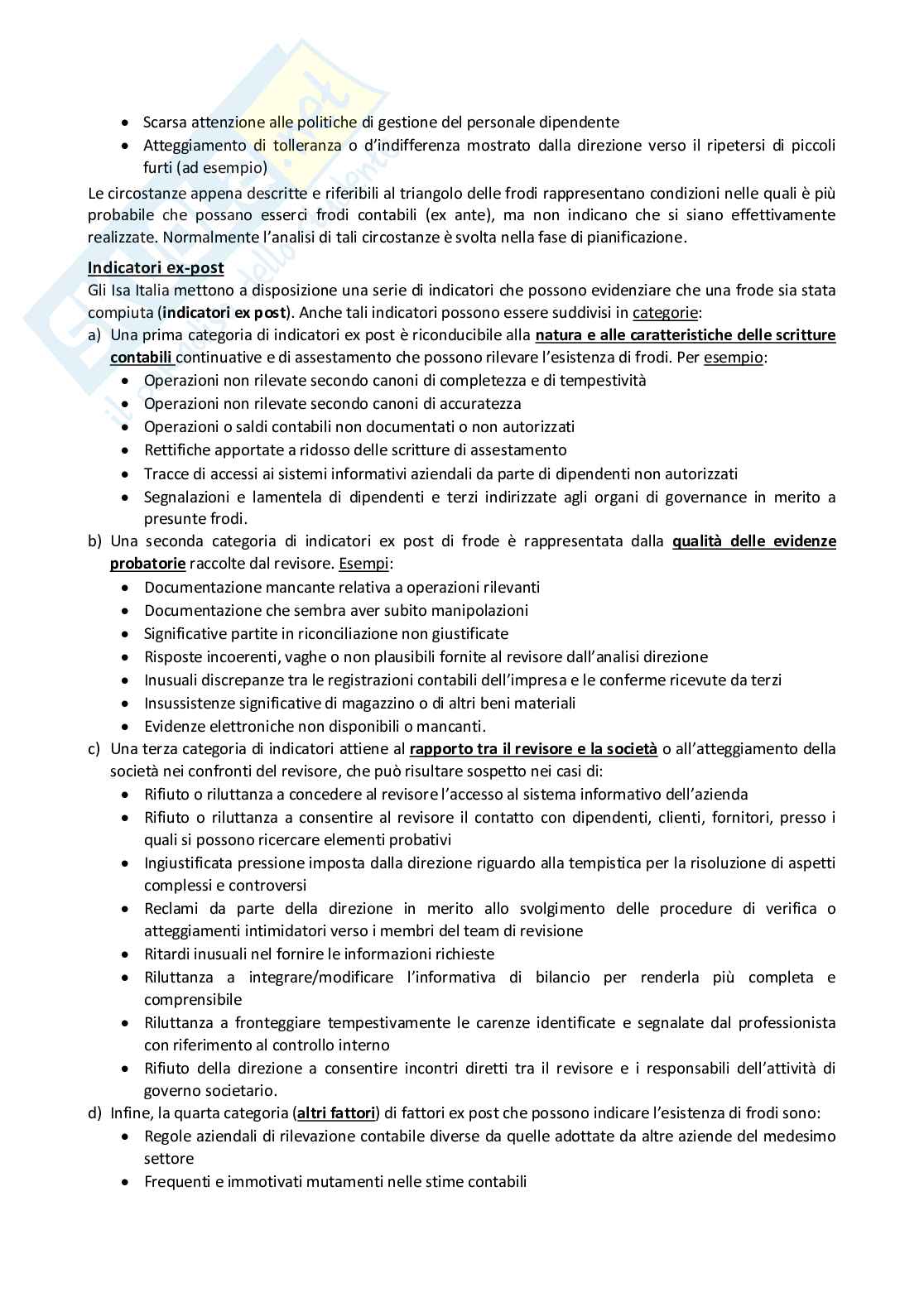 Appunti di Audit e controllo interno Pag. 81