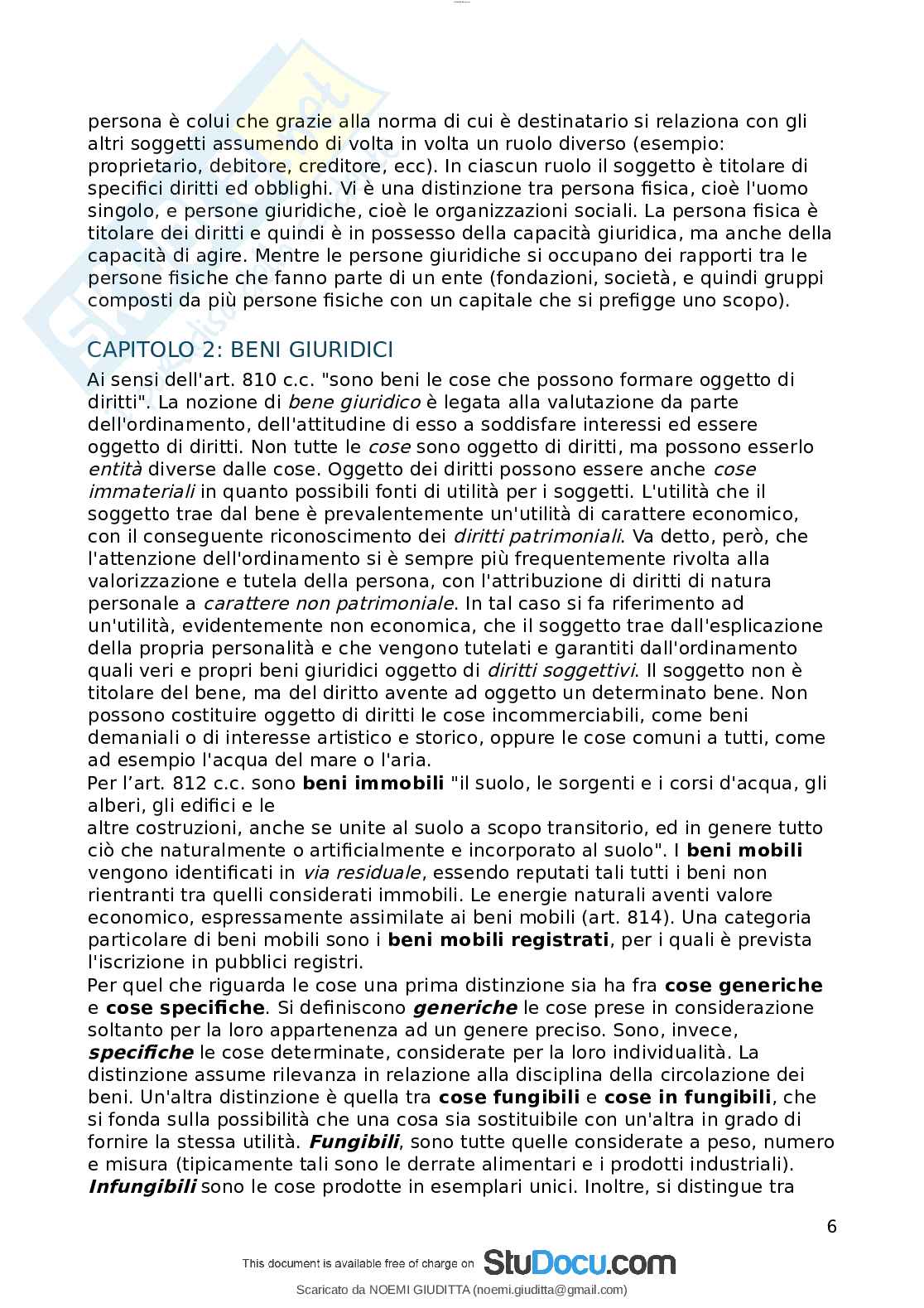 Diritto privato Pag. 6
