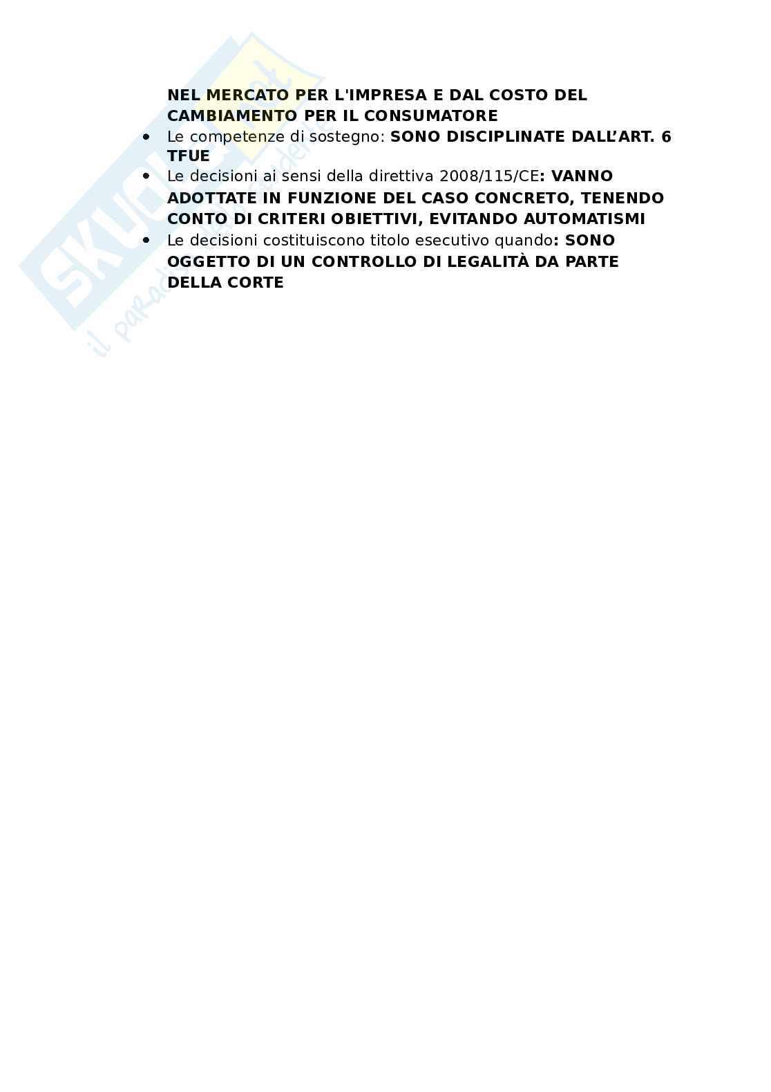 Domande Diritto comunitario. Aggiornato e completo. In ordine Pag. 36