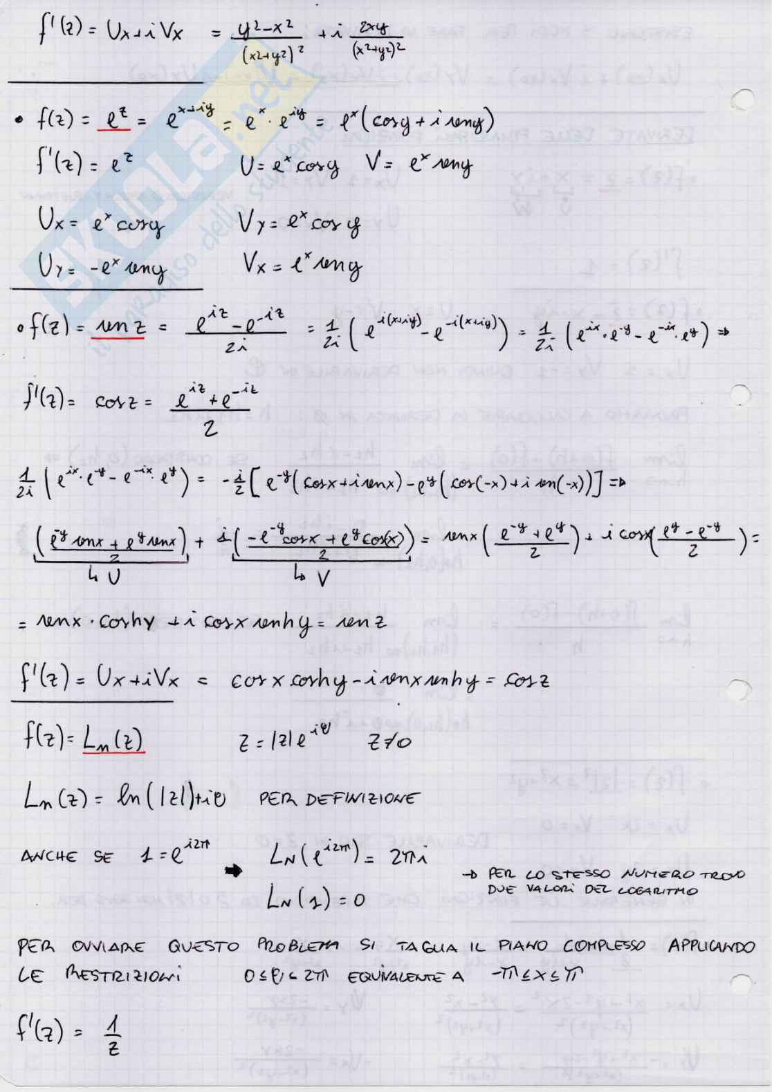 Quaderno di Analisi II Pag. 46