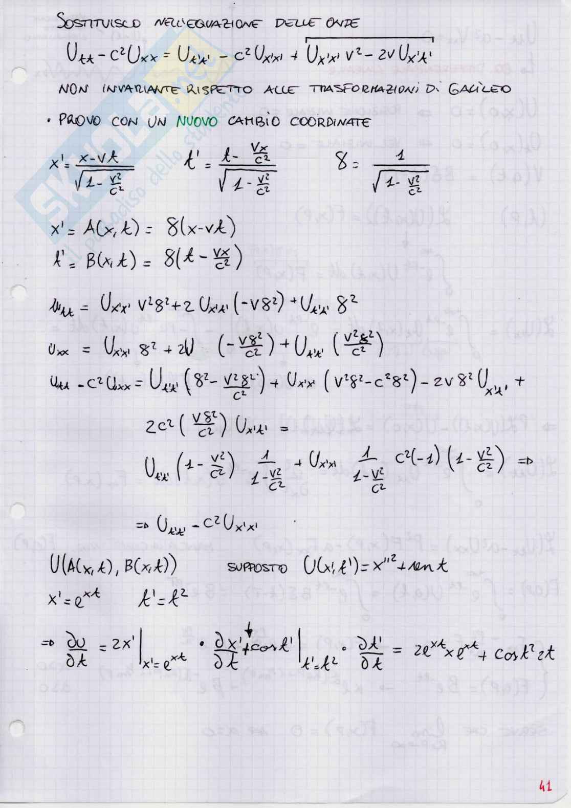 Quaderno di Analisi II Pag. 81