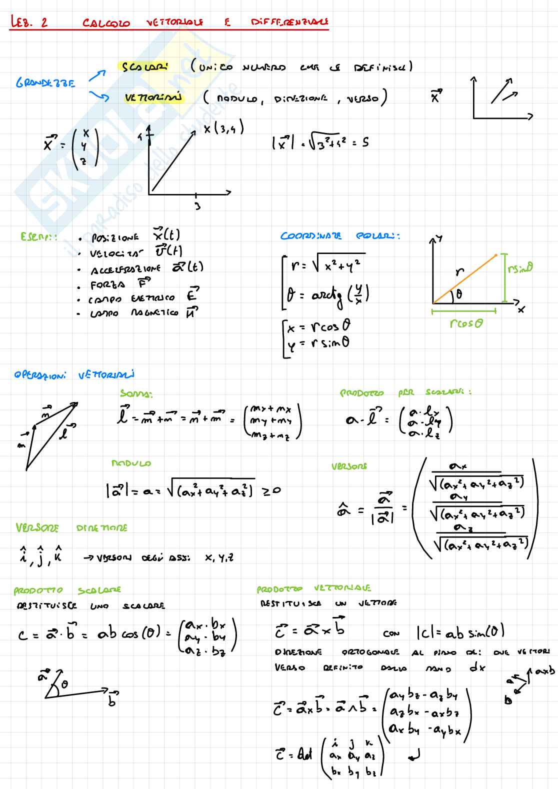 Appunti corso Fisica 1 Pag. 2