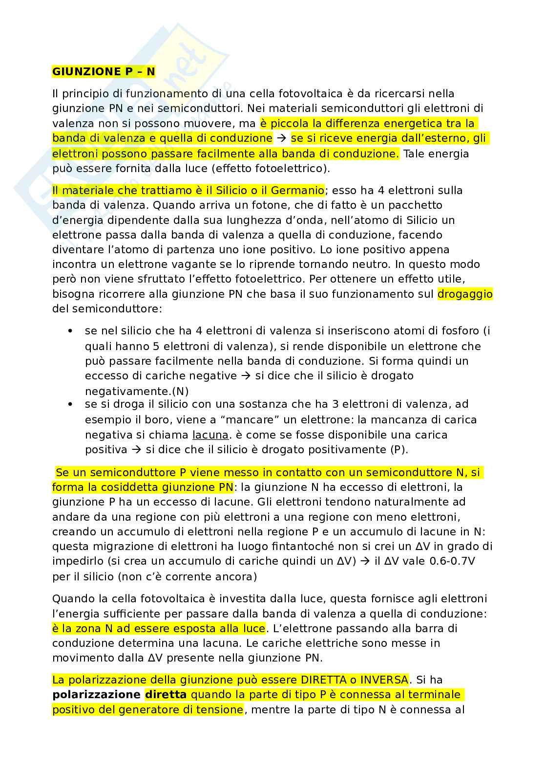 Fotovoltaico - seconda parte Pag. 1