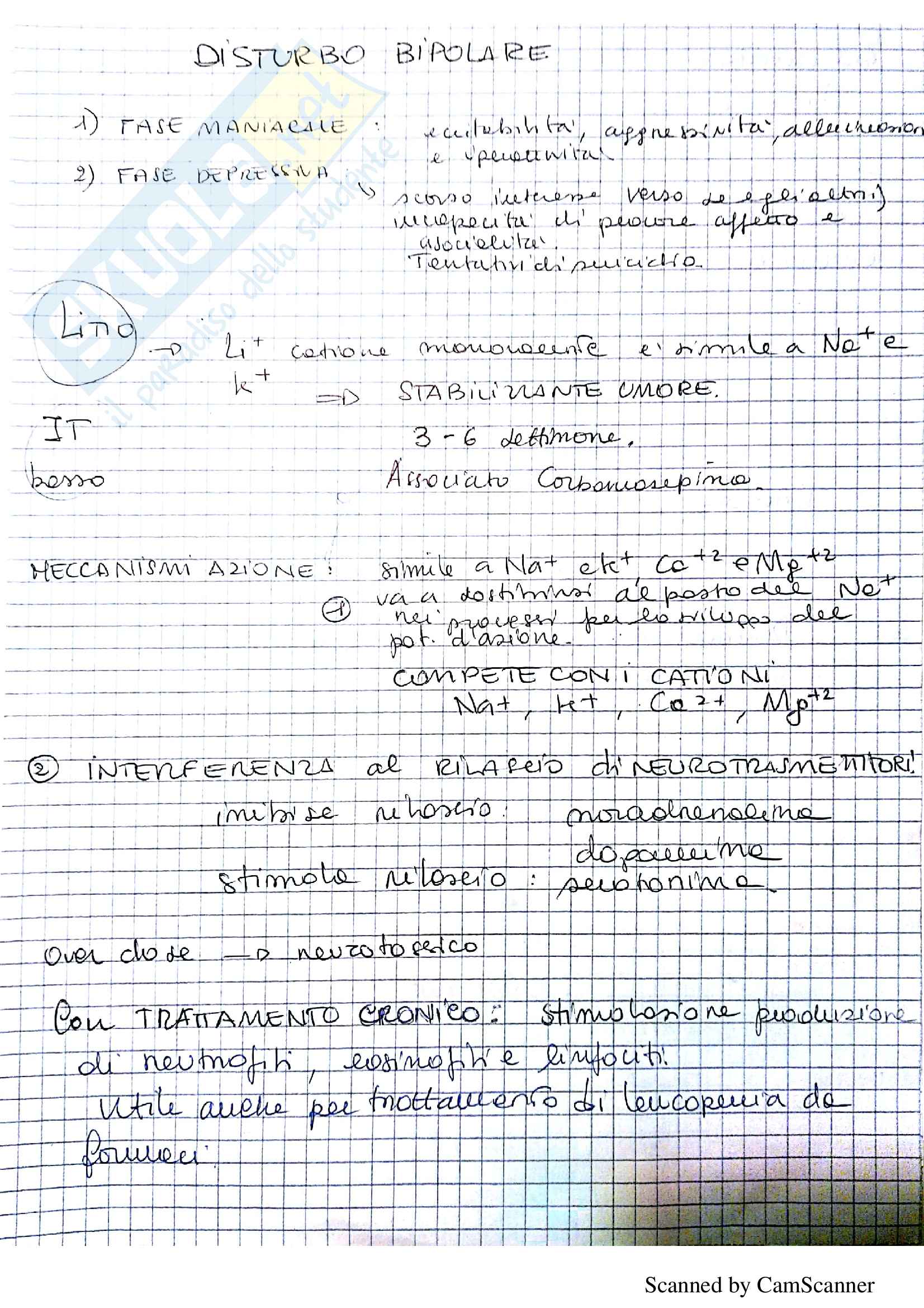 Appunti completi Farmacologia speciale Pag. 26