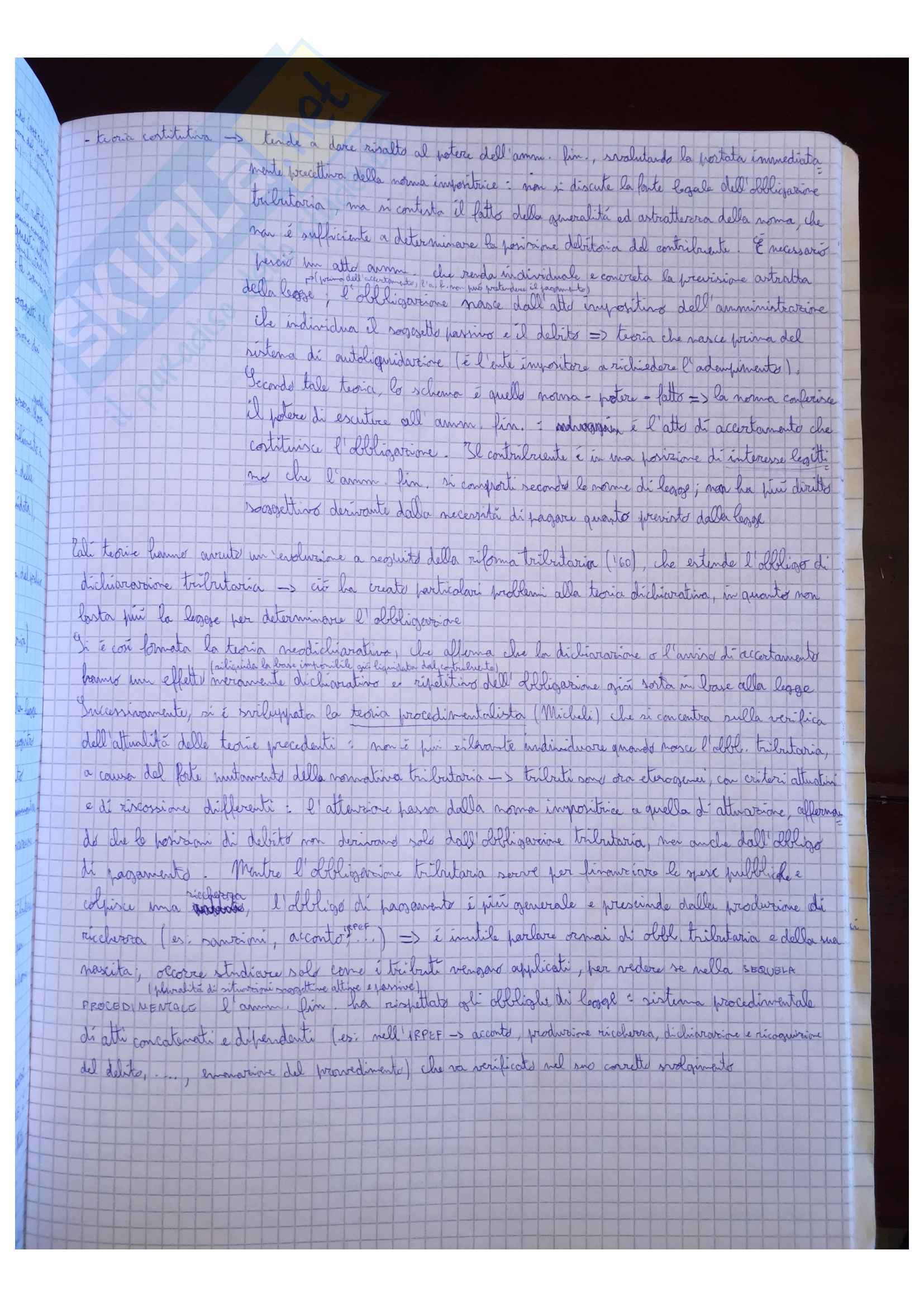 Appunti di Diritto tributario, docente G.Girelli Pag. 26