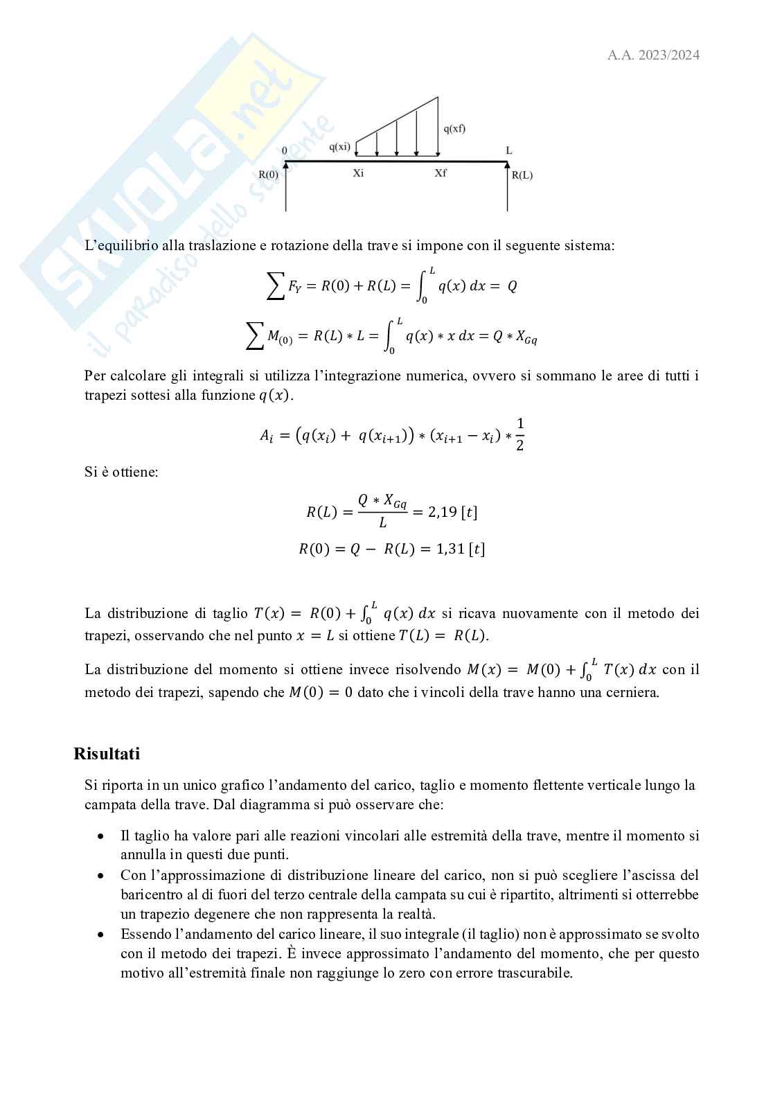 Esercitazioni Costruzioni navali 3 Pag. 2
