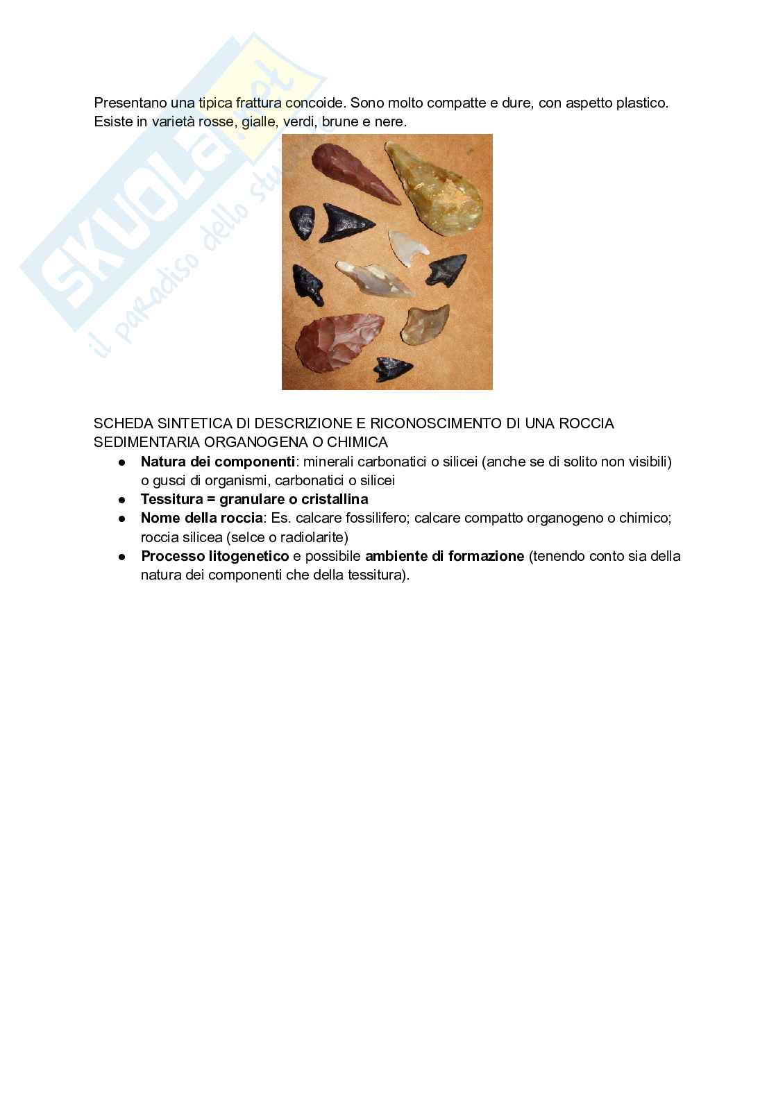 Appunti di Petrografia Pag. 51