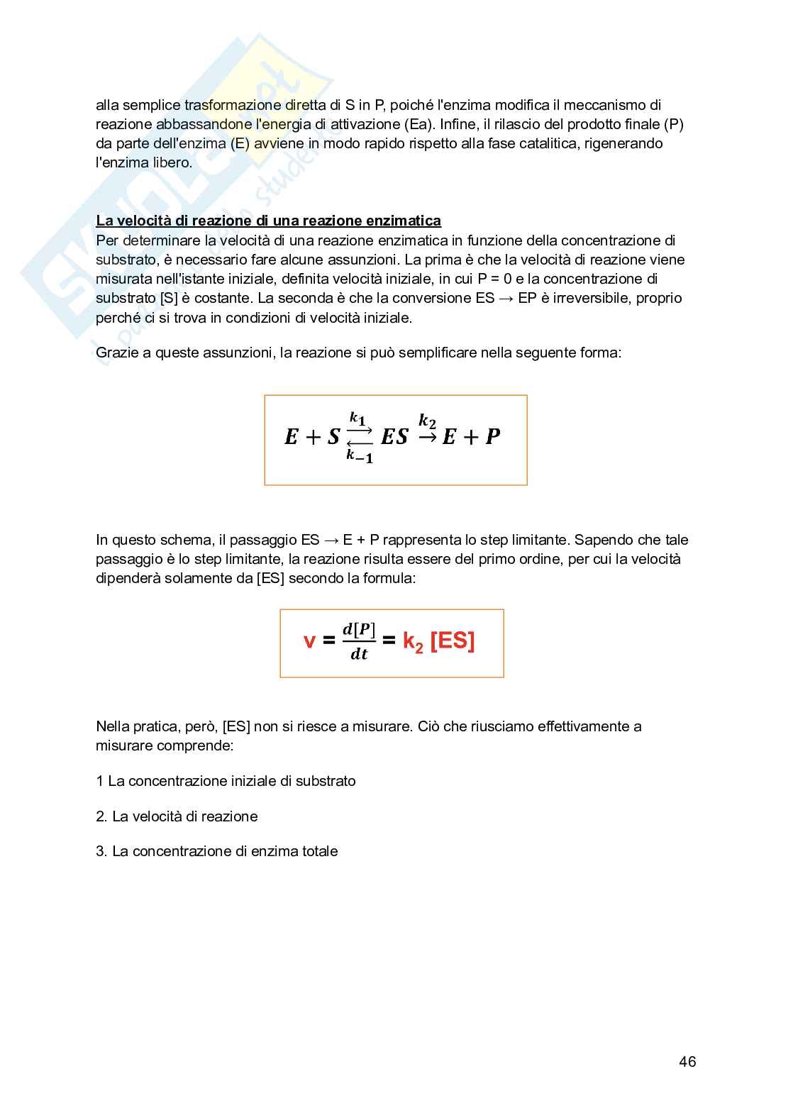 Biochimica I (2025/2026) Pag. 46