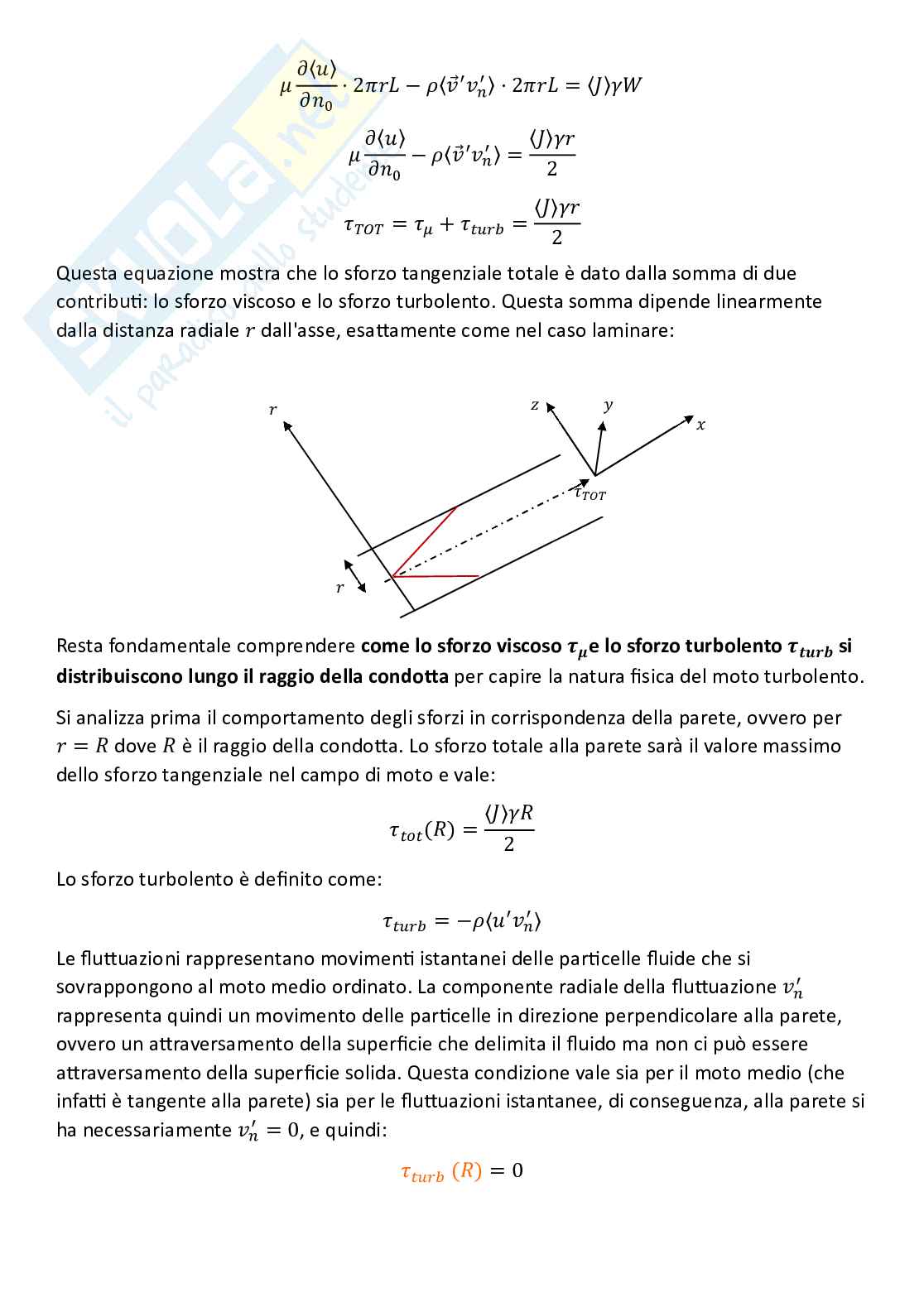 Meccanica dei fluidi, parte finale - Risoluzione numerica delle equazioni di Navier Stokes  Pag. 26