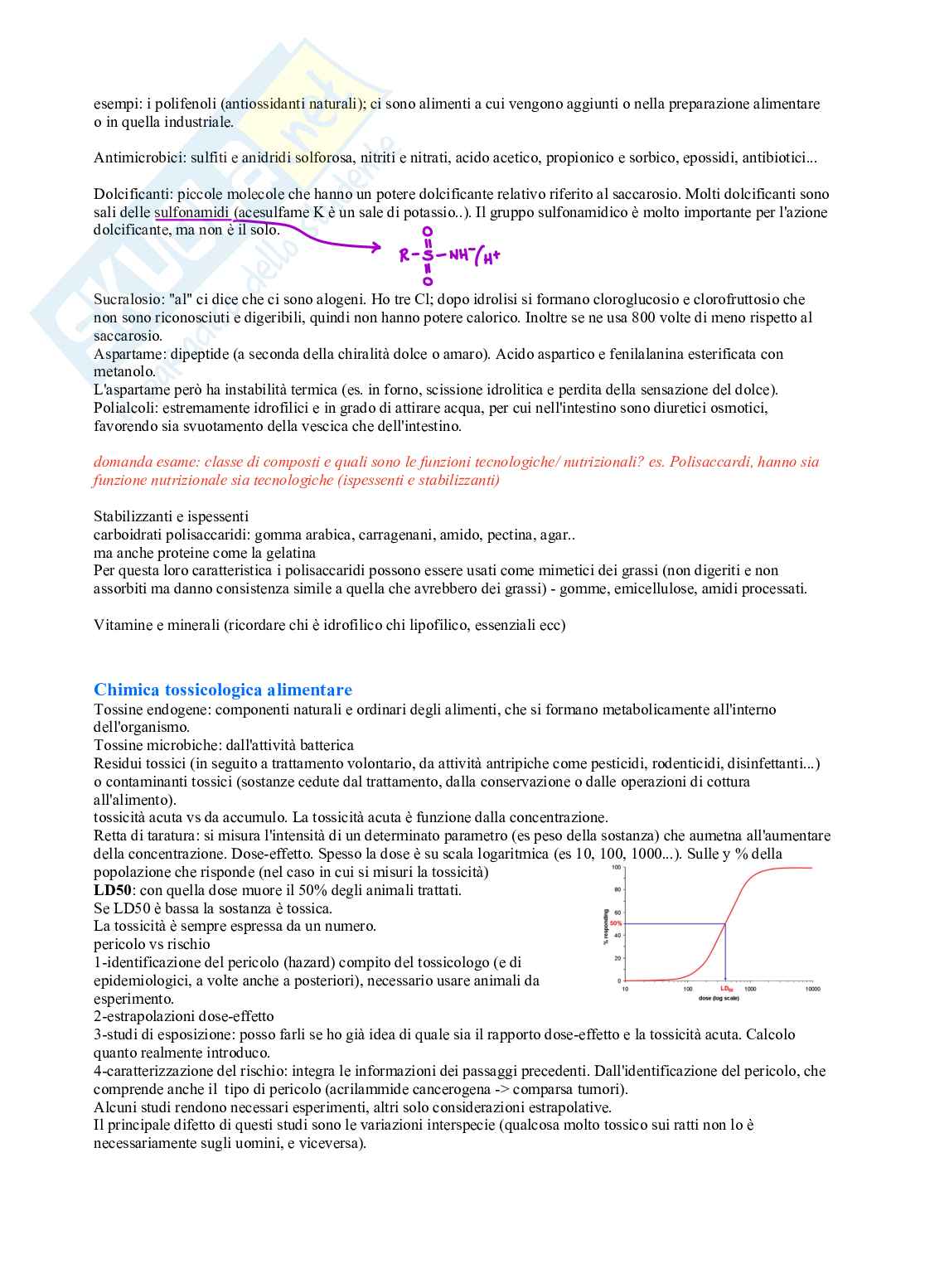 Appunti Chimica degli alimenti   Pag. 26