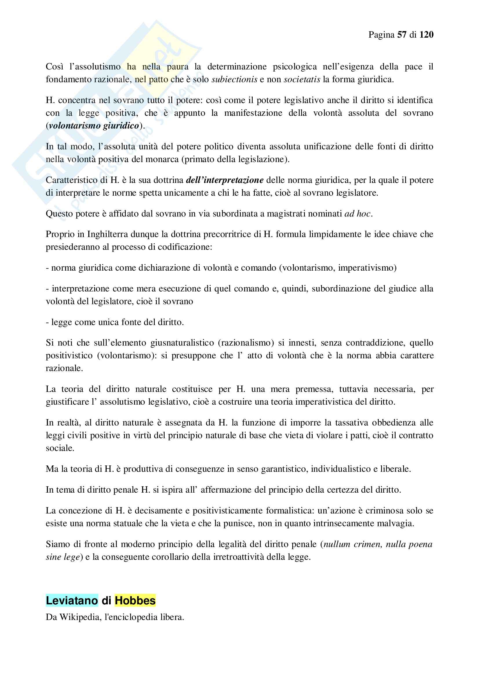 Riassunto esame Diritto Comune, prof. Speciale, libro consigliato Storia del Diritto Moderno in Europa, Cavanna Pag. 56
