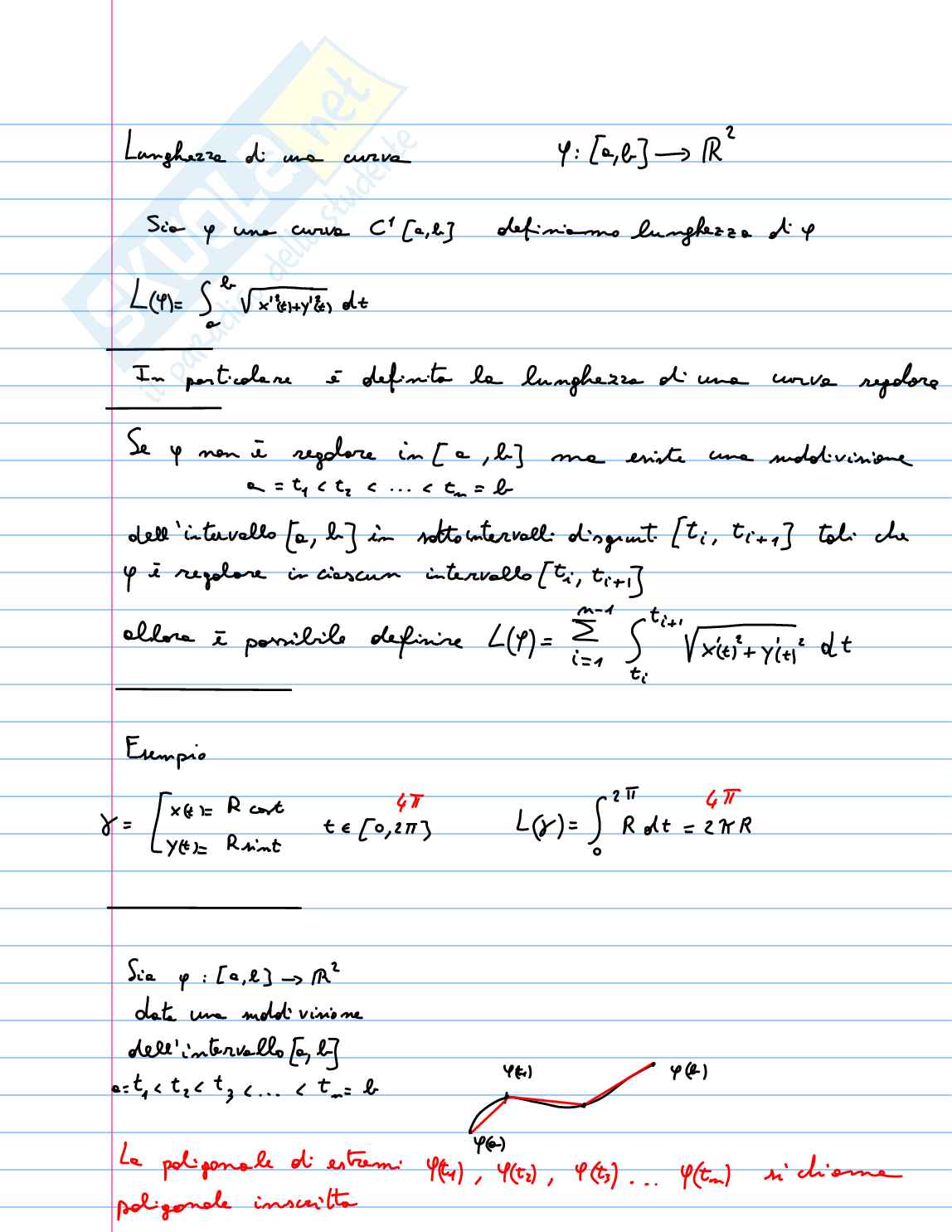 Curve di Dini Pag. 11