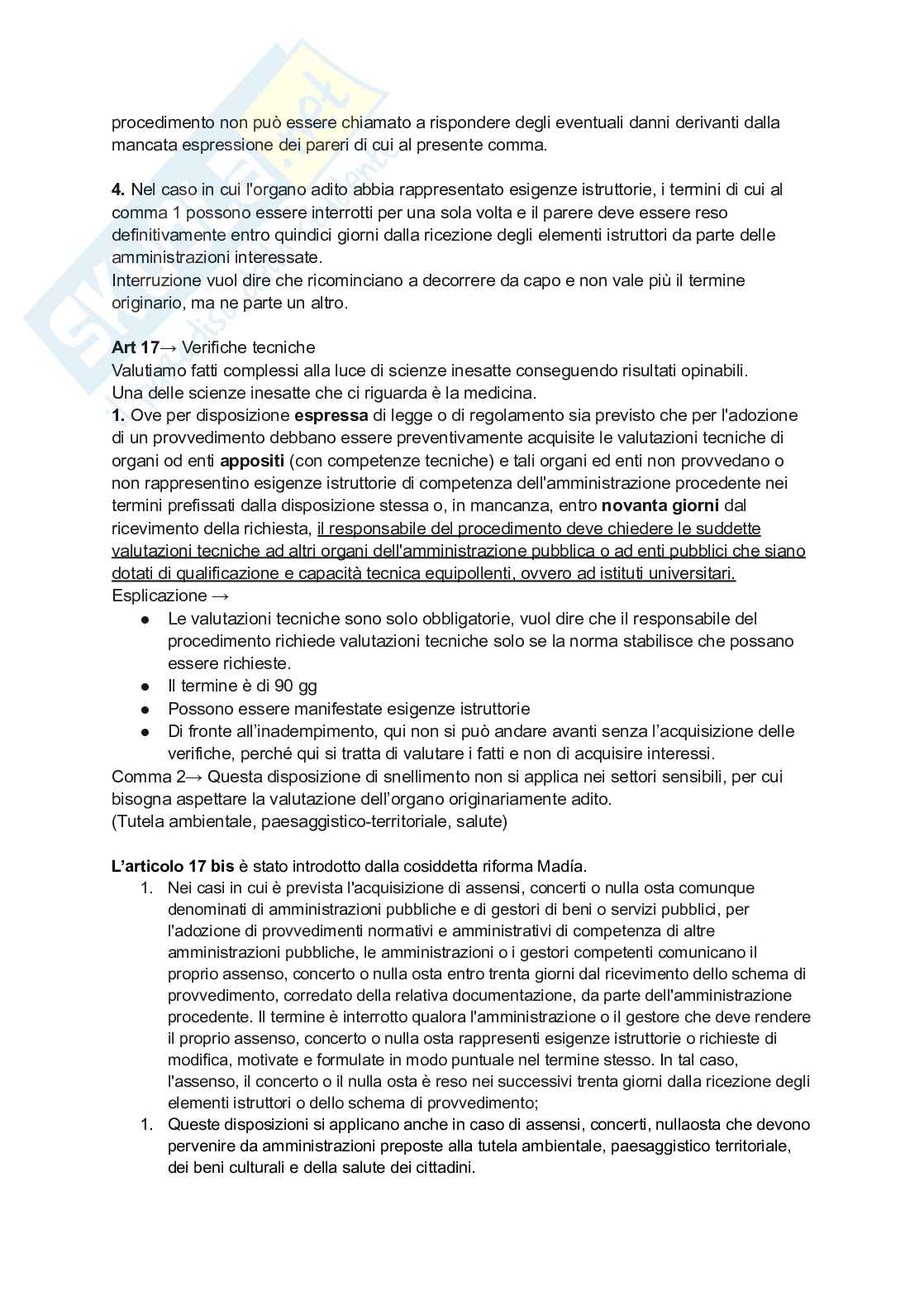 Riassunto esame Diritto amministrativo, Prof. Crepaldi Gabriella, libro consigliato Manuale di diritto amministrativo, Gallo Pag. 41