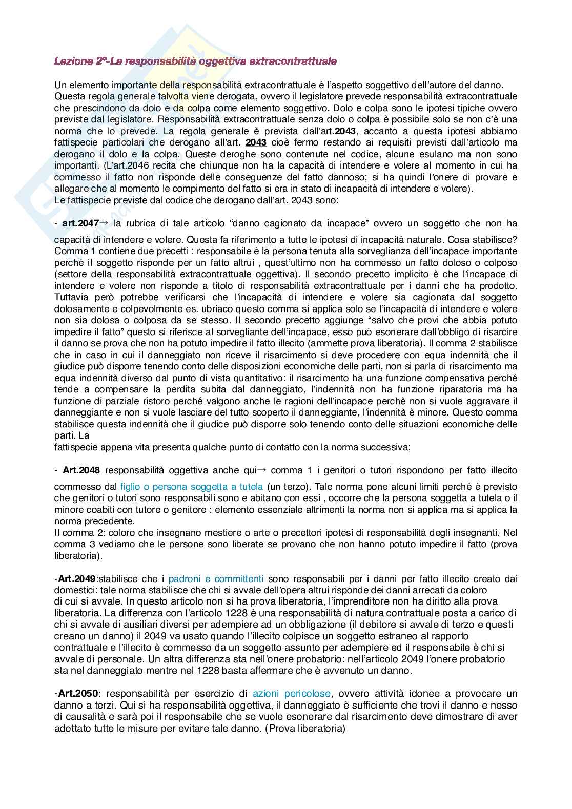 Appunti di Diritto privato 2 Pag. 6