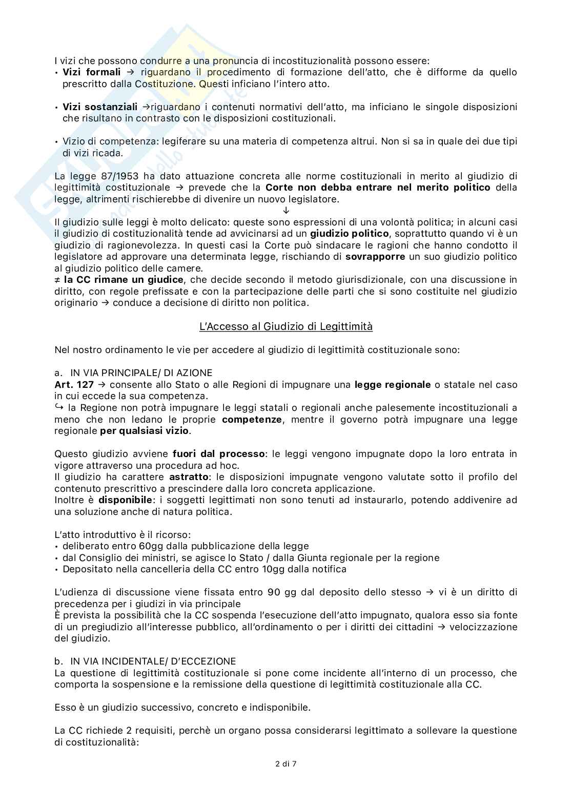 Giudizio di legittimità Pag. 2