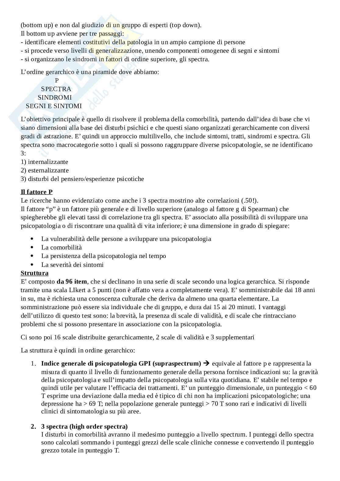 Preparazione per l'esame Uso e interpretazione dei test Pag. 76
