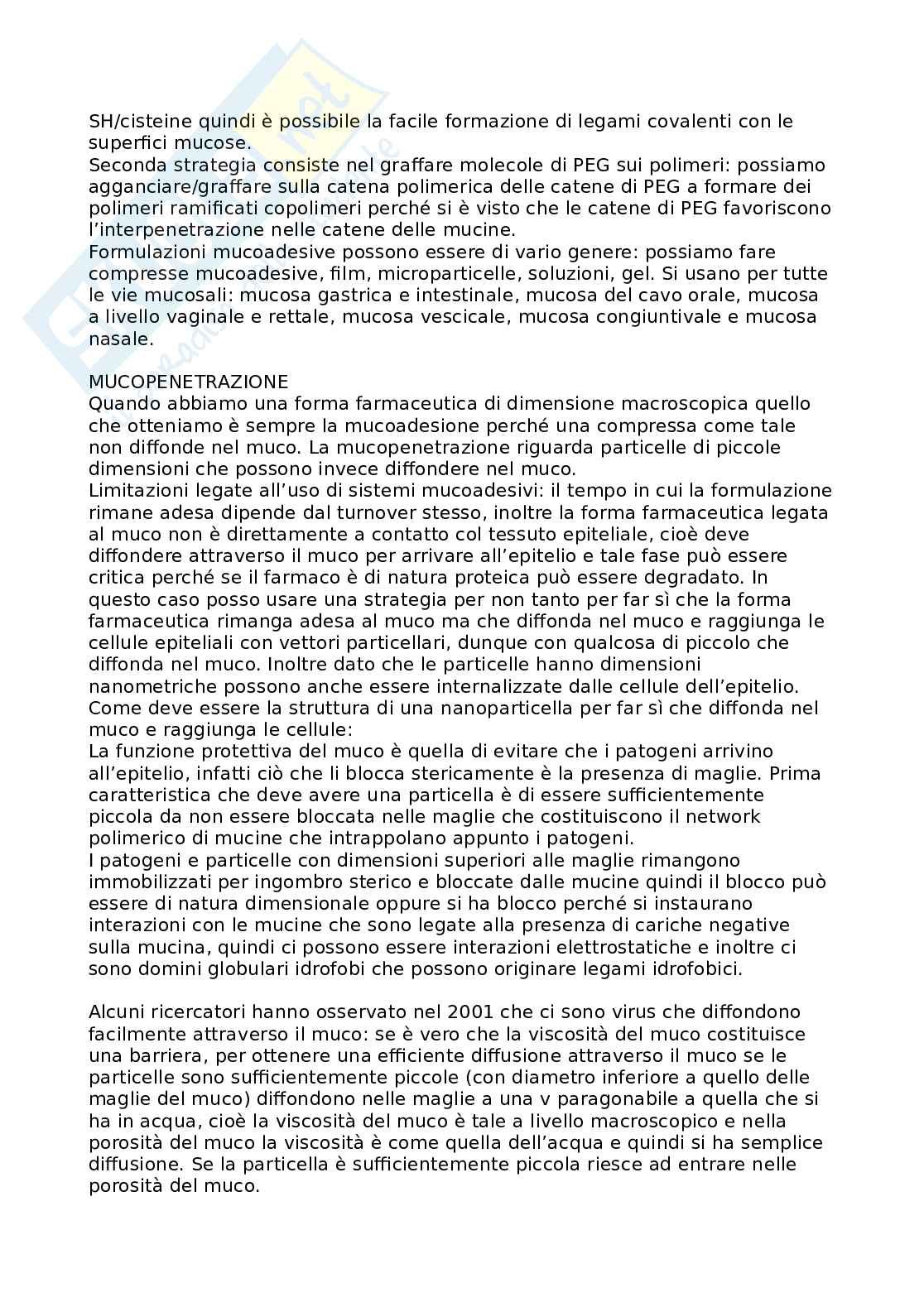 Forme farmaceutiche innovative Pag. 56