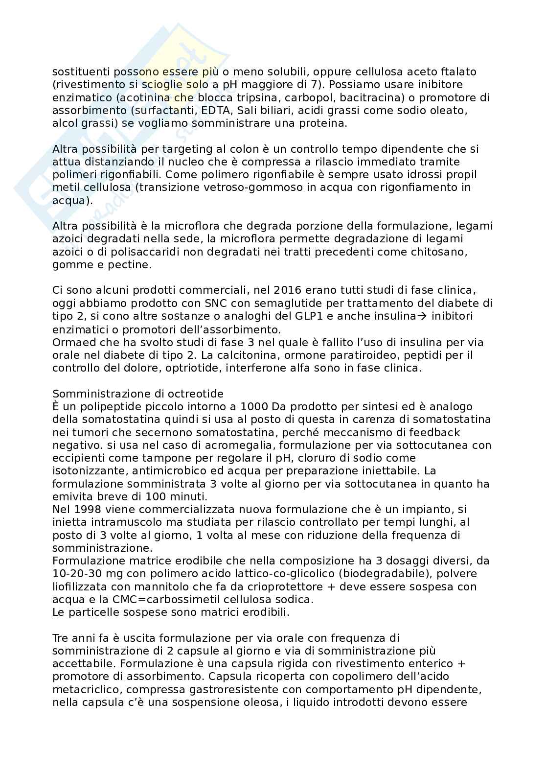 Forme farmaceutiche innovative Pag. 91