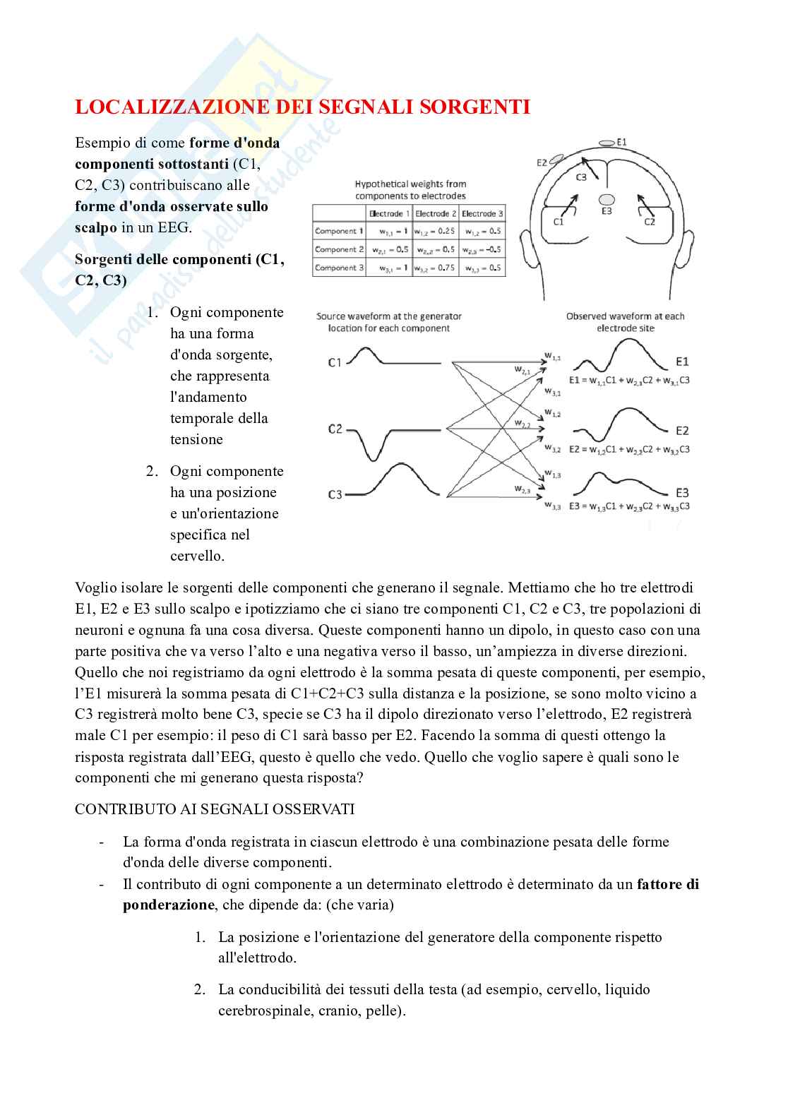 Metodi di psicofisiologia e neuroimaging nella clinica e nelle neuroscienze cognitive Pag. 41