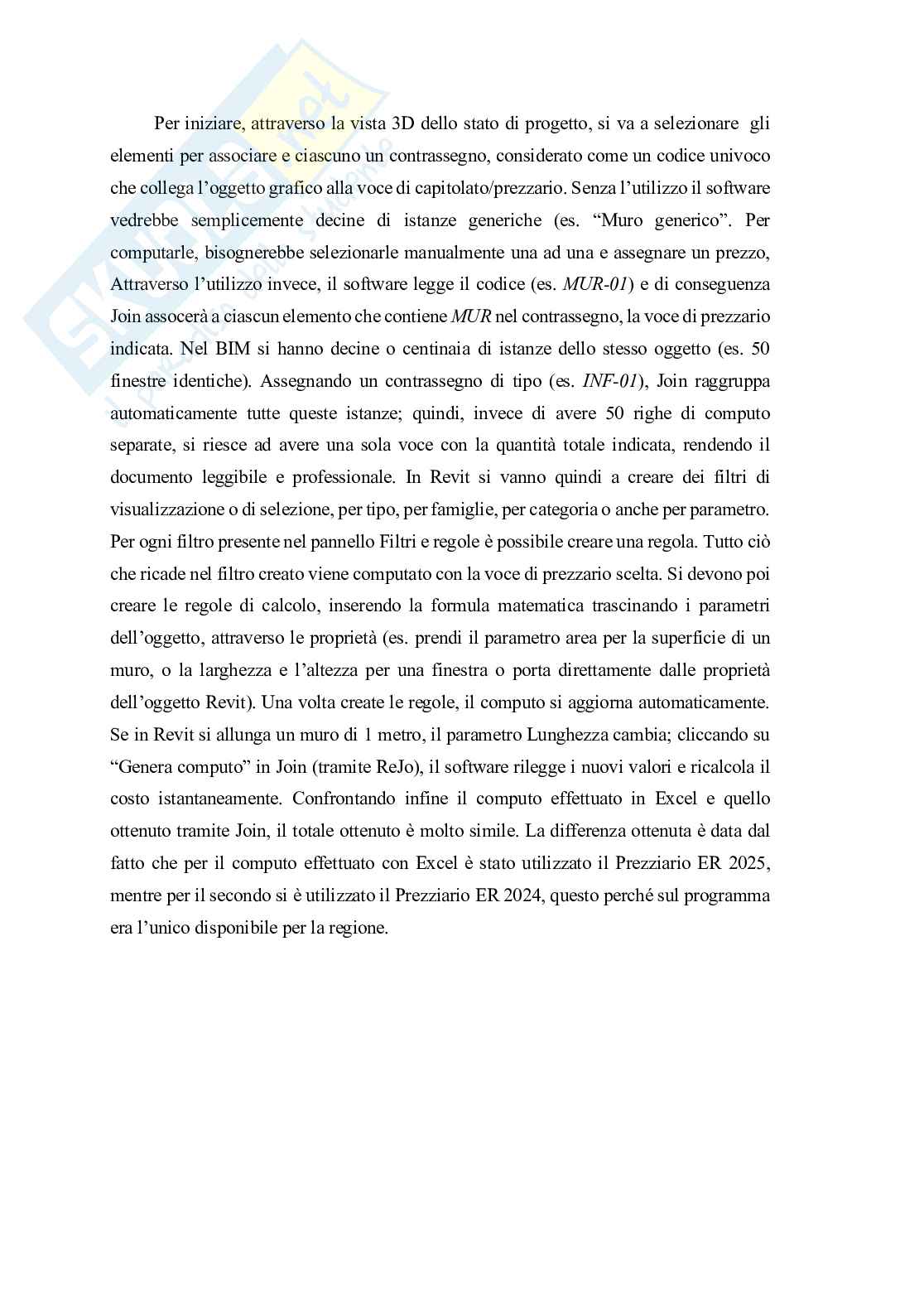 BIM oltre il 3D. Analisi comparativa dei flussi di lavoro e della gestione informativa nella progettazione edilizia  Pag. 86