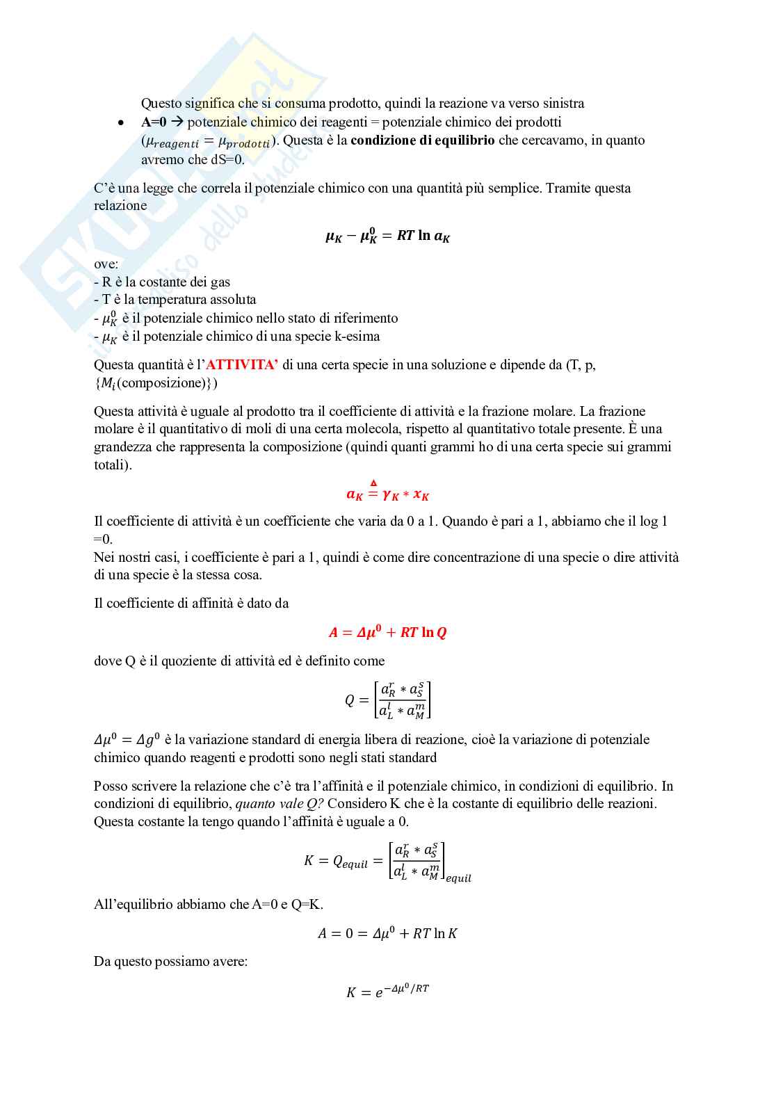 Laboratorio di Chimica fisica applicata Pag. 31