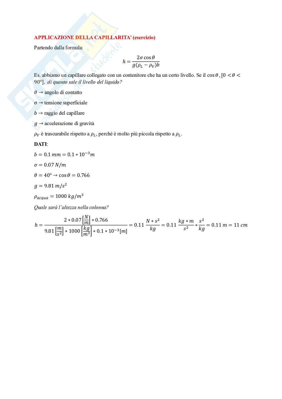 Laboratorio di Chimica fisica applicata Pag. 71