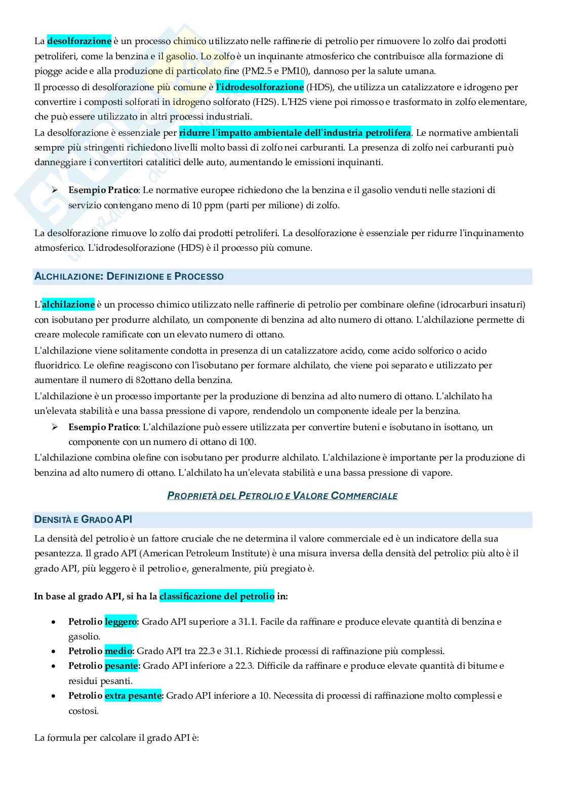 Appunti completi di Chimica merceologica e degli alimenti Pag. 41