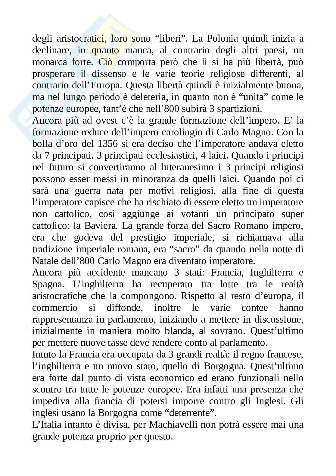 Appunti Storia moderna Pag. 2