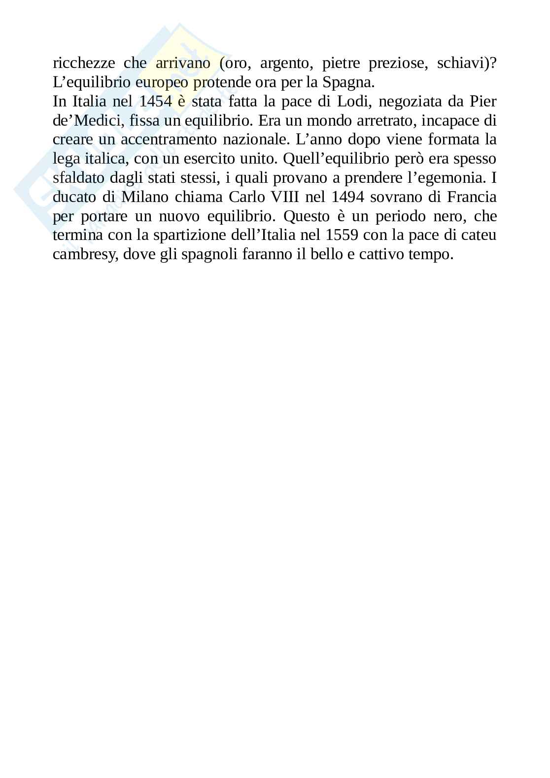 Appunti Storia moderna Pag. 6