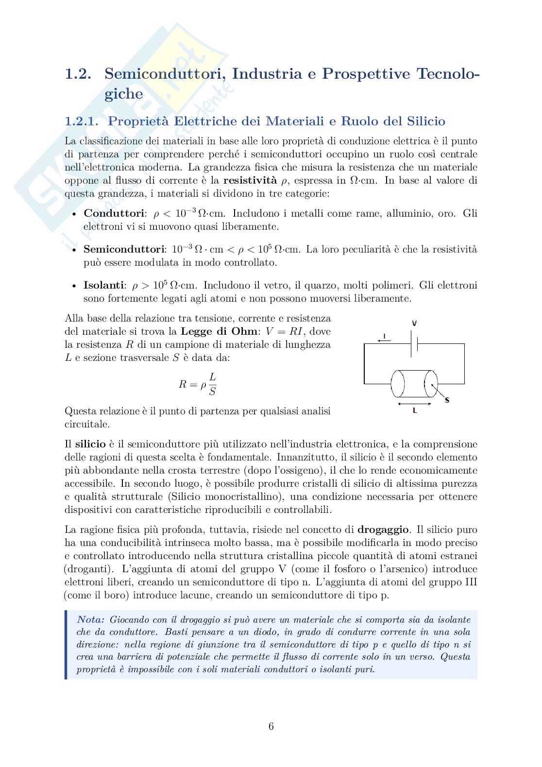 Dispositivi nanoelettronici – Appunti completi  Pag. 11