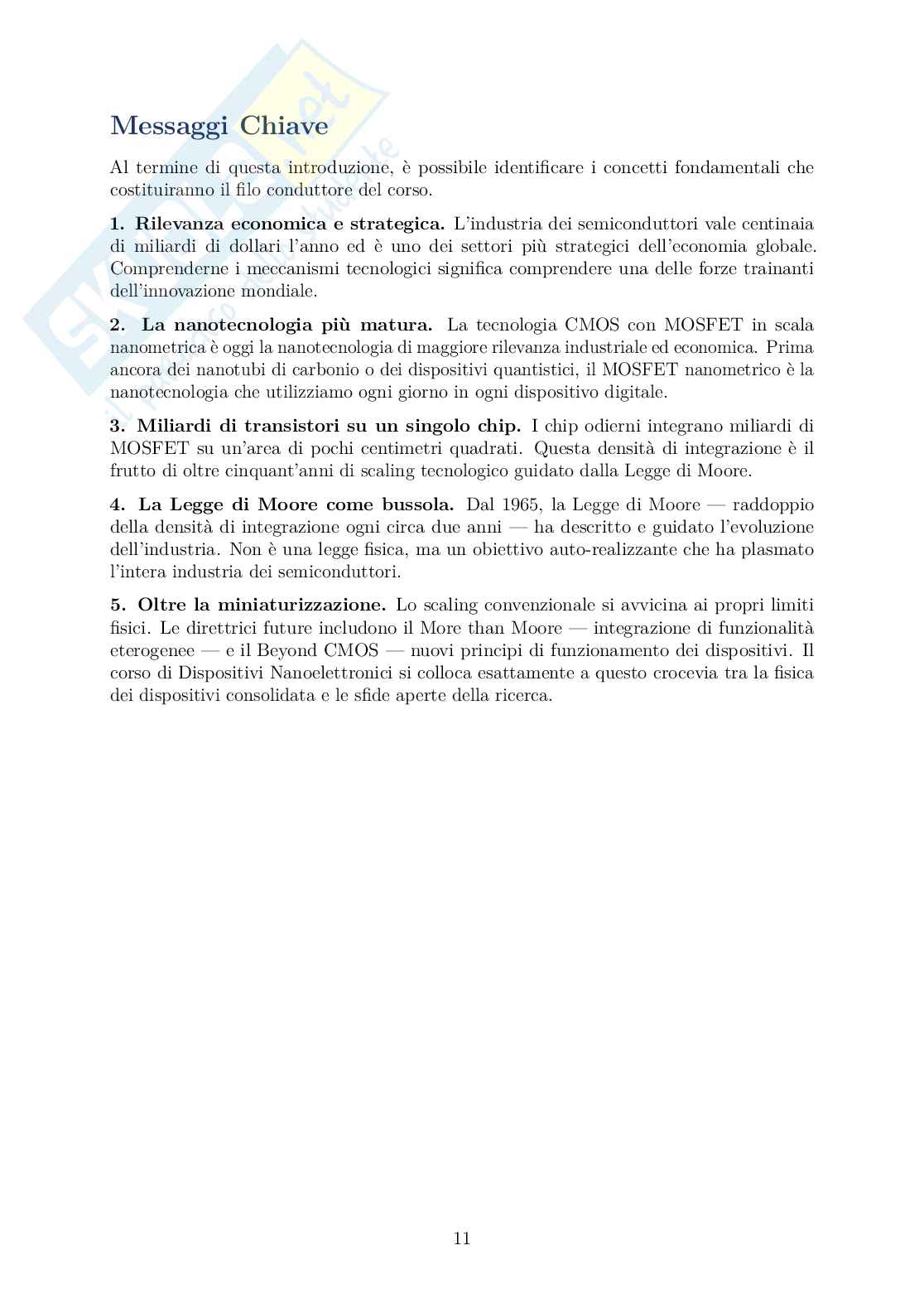 Dispositivi nanoelettronici – Appunti completi  Pag. 16
