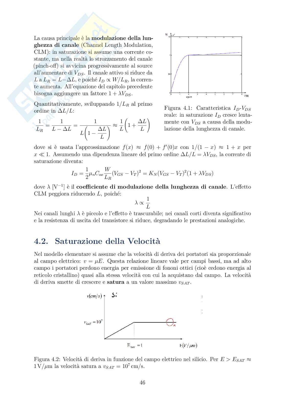Dispositivi nanoelettronici – Appunti completi  Pag. 51