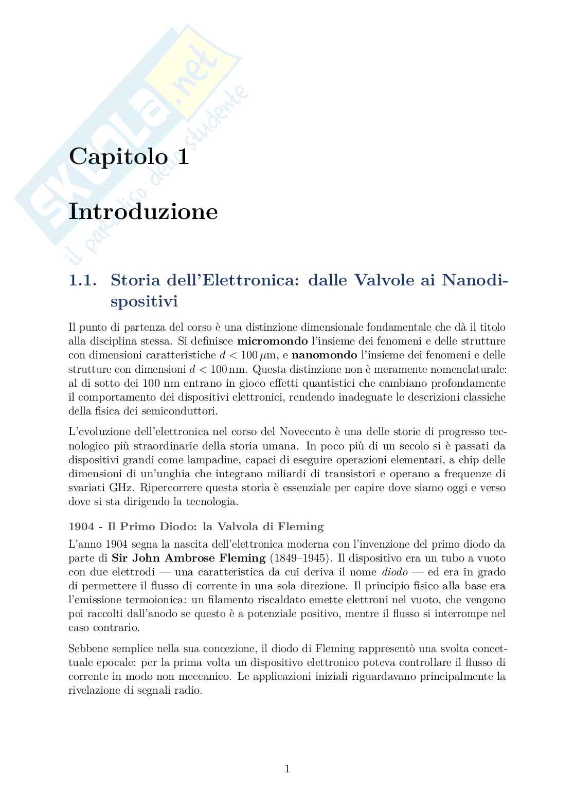 Dispositivi nanoelettronici – Appunti completi  Pag. 6