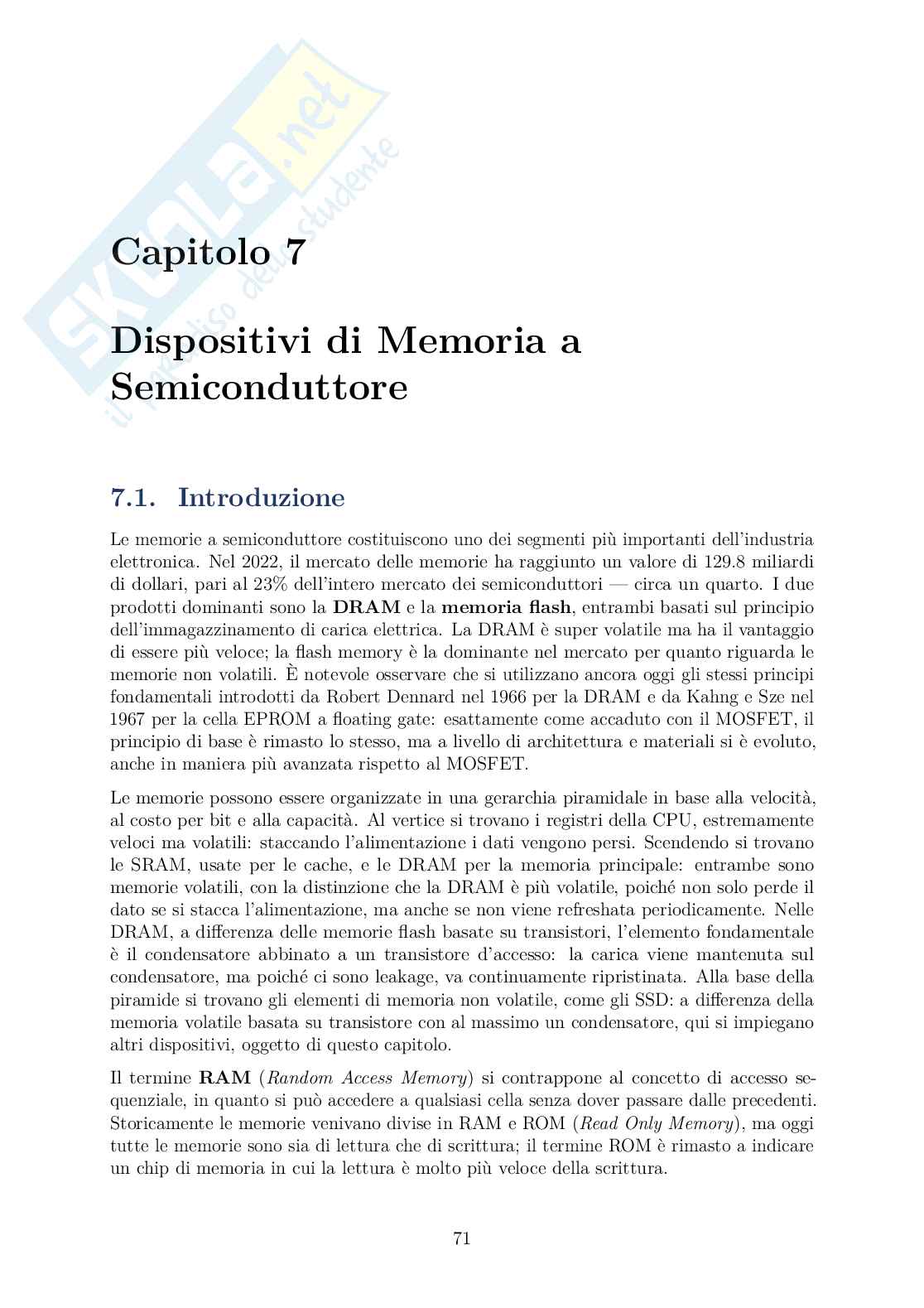 Dispositivi nanoelettronici – Appunti completi  Pag. 76