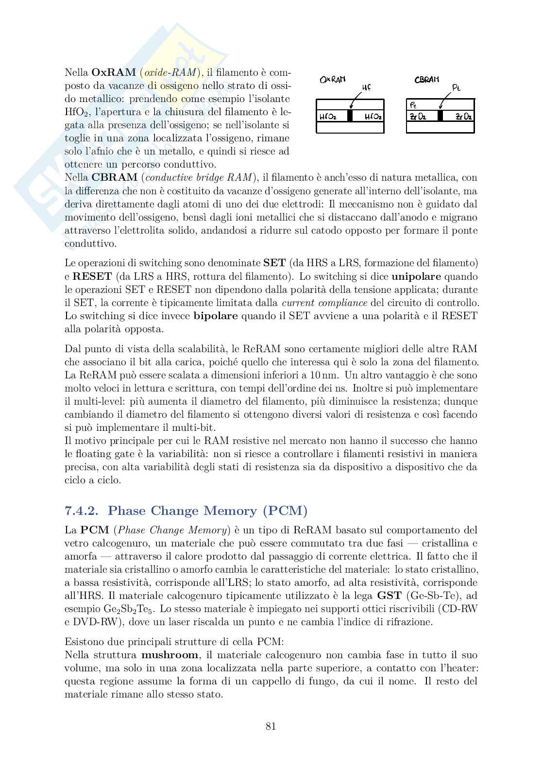 Dispositivi nanoelettronici – Appunti completi  Pag. 86