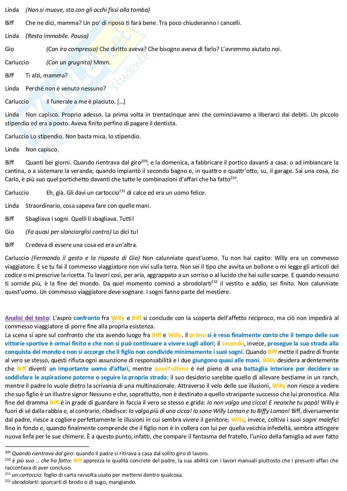 Riassunto letteratura Americana Pag. 41