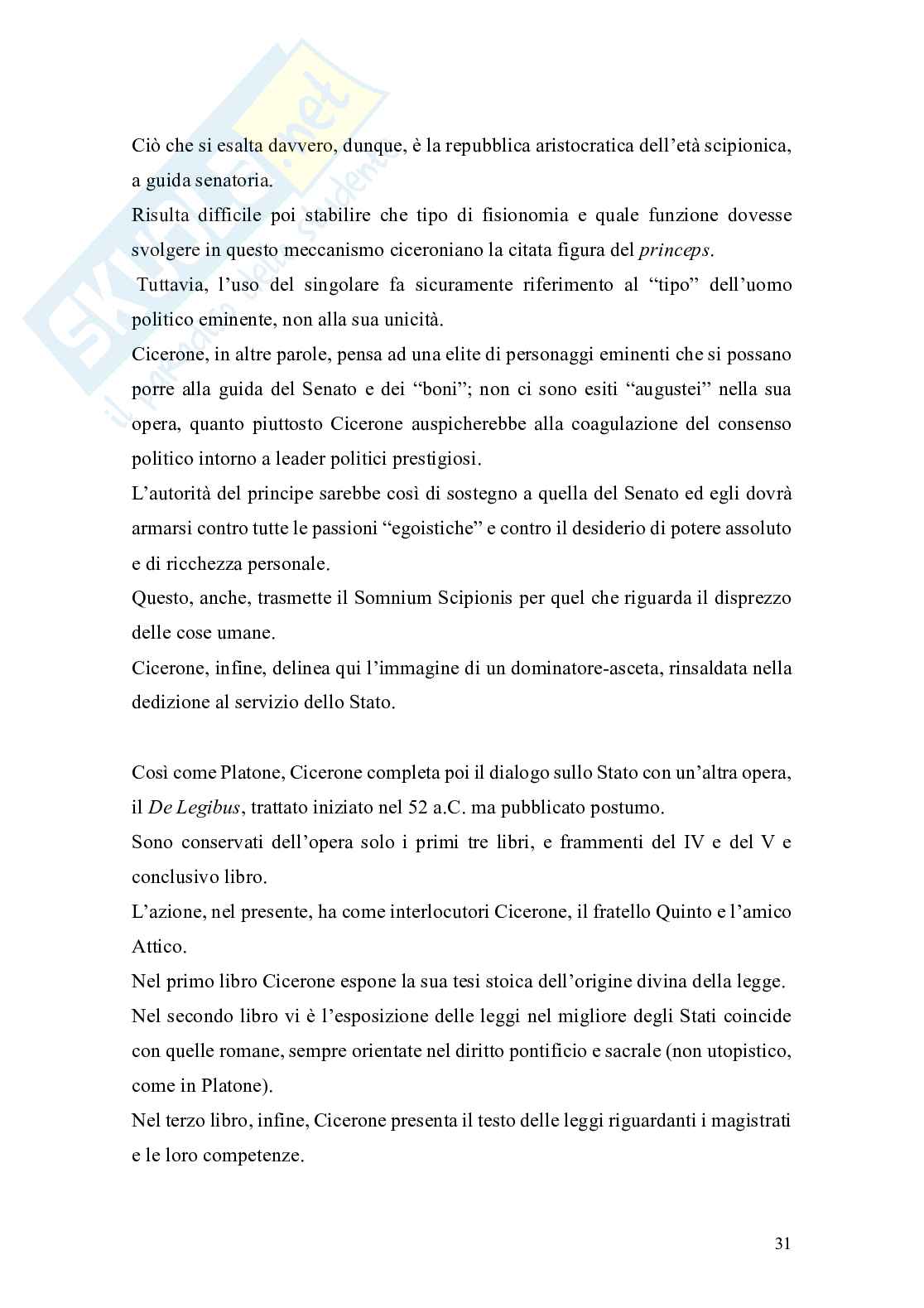 Riassunto esame Lingua e letteratura latina, Prof. Munzi Luigi, libro consigliato Letteratura latina, Conte Pag. 31